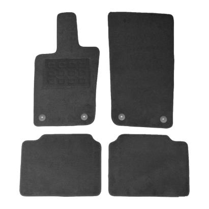 Set covorase auto din mocheta pentru Porsche Panamera 2016-, negre, 4 piese