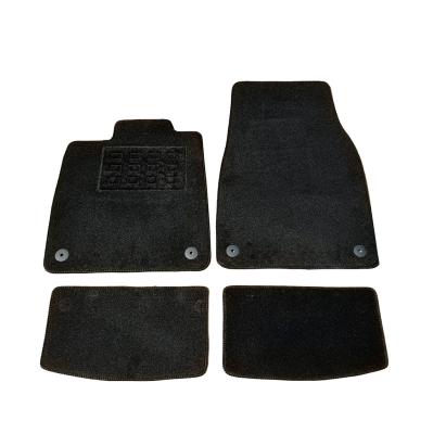 Set covorașe auto din mochetă Porsche Taycan 2019- și Audi e-tron GT 2021-, negre, 4 piese