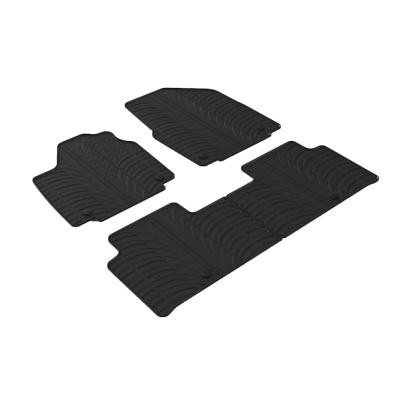 Set covorașe auto din cauciuc pentru Kia EV6 SUV, Gledring, negru, 4 piese