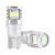 Bec LED T10 Canbus W5W/W10W 12V/24V, 6x3030 SMD alb, AMIO, set 2 buc