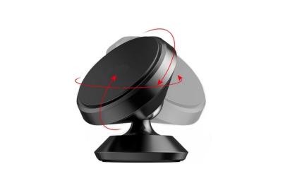 Suport auto pentru telefon AMIO HOLD-08 magnetic, 48x48 mm, adeziv