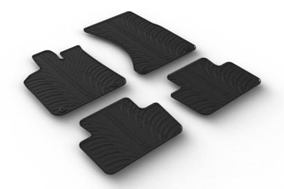 Set covorase auto din cauciuc pentru Porsche Macan SUV automat, Gledring