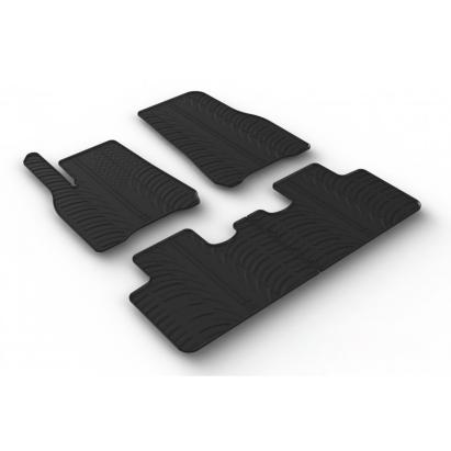Set covorase auto din cauciuc pentru Tesla Model Y, negre, Gledring, 4 piese