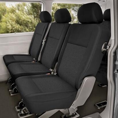 Huse scaune VW Transporter T6 2015, 2 randuri, configuratie 1+1+1