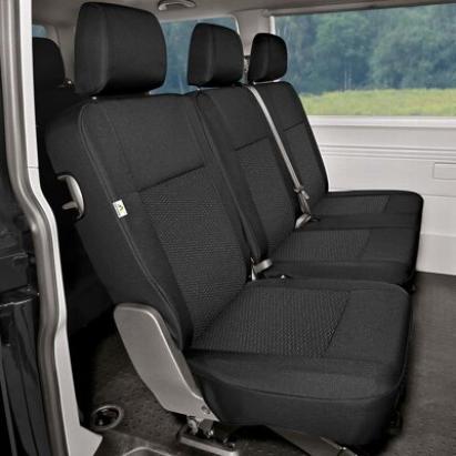 Huse scaune VW Transporter T6 2015+ pentru 2 randuri, configuratie 1+2