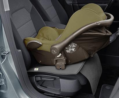 Husa protectie pentru scaun auto copil, captusita, 55x45 cm, Junior Base