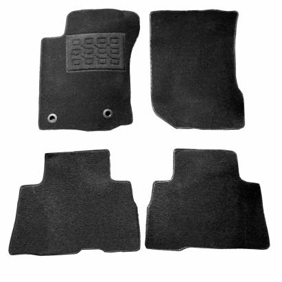 Covorase mocheta Toyota Land Cruiser J150 2009-prezent, negre, set 4 piese
