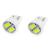 Bec LED T10 W5W 12V alb, 2x SMD 5730, AMIO, set 2 buc