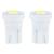 Bec LED T10 W5W 12V alb, 2x SMD 5730, AMIO, set 2 buc