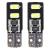 Bec LED T10 Canbus W5W 12V 2W, 4 SMD 5730, alb 5600K, AMIO, set 2 buc
