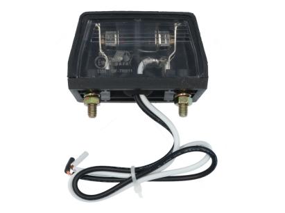 Lampa numar auto Carpoint alba 68 mm cu bec 12V 5W inclus