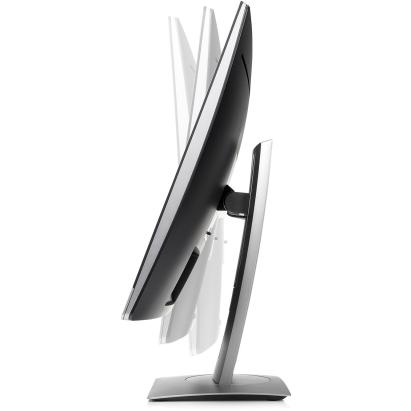 Monitor HP Second Hand EliteDisplay E240C LED IPS Full HD, 24 Inch, VGA, HDMI, USB, Webcam, suport univesal NewTechnology Media