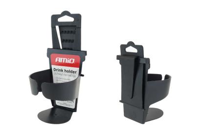 Suport auto AMIO pentru pahare, fixare la usa , negru