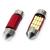 Set 2 becuri auto LED C5W 31mm Canbus, 12SMD 4014, 2W, alb