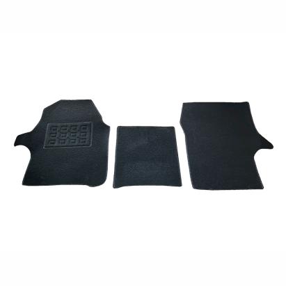 Covorase mocheta dedicate Hyundai H-350 2015-prezent, negre, set 3 piese