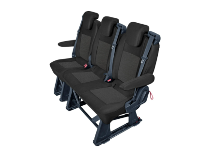 Set huse scaun dedicate Ford Transit Custom/Tourneo Custom 2012-2023, 3 locuri