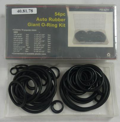 Set inele O-ring NBR 54 piese, rezistente la ulei, benzina si acizi