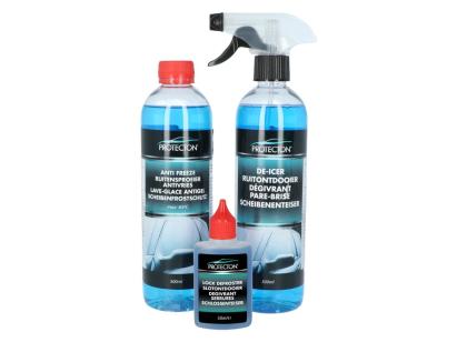 Set iarna auto Protecton 3 piese cu spray dezghetare si parbrizol