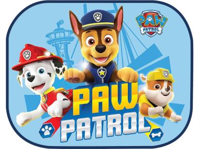 Parasolar auto copii Paw Patrol Nickelodeon, set 2 bucati, 44x35 cm