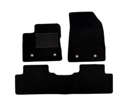 Set covorașe auto din mochetă pentru MG 5 2022-, negre, dedicate