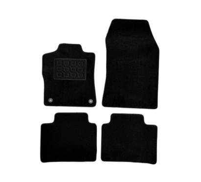 Set covorașe auto din mochetă pentru Peugeot 408 2023+, negru