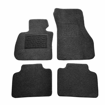 Covorase mocheta BMW Seria 2 F45 Active Tourer 2014-prezent, negre, set 4 piese