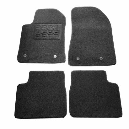 Covorase mocheta negre Alfa Romeo Giulietta Facelift 2014-prezent, set 4 piese