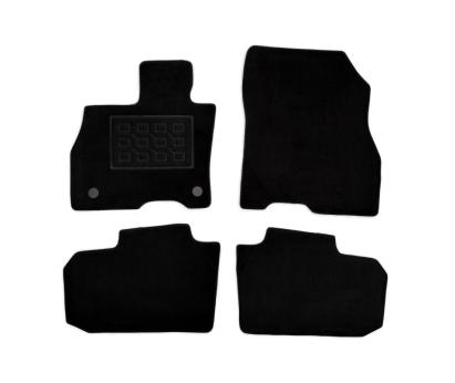 Covorase mocheta Nissan Leaf 2 2018-prezent, negre, set 4 piese