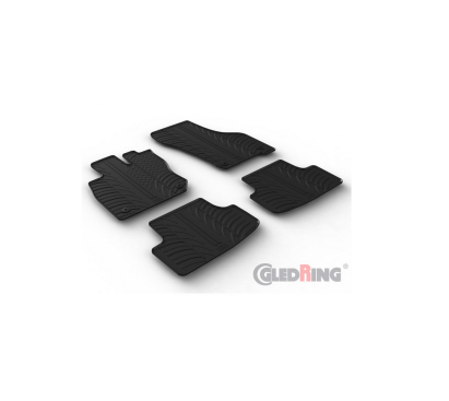 Set covorașe auto din cauciuc pentru VW Golf 8 eTSI HB automată, Gledring