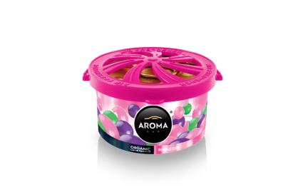 Odorizant auto cu aroma Bubble Gum AMIO, recipient metalic, 1 buc