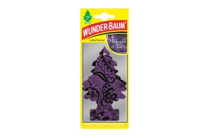 Odorizant auto tip bradut Wunder-Baum Midnight Chic, parfum persistent, 1 buc