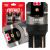 Set bec LED 7443 W21/5W roșu CANBUS Pro 12/24V cu 4x3030 SMD