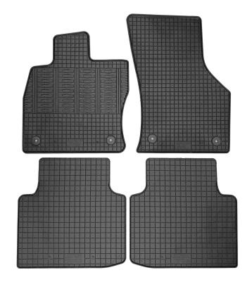 Set covorase auto din cauciuc pentru Skoda Superb 3 (3V) 2016-2024, negre