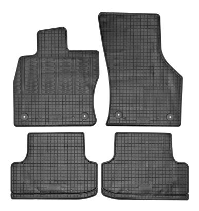 Set covorase auto cauciuc Audi A3 8V, Seat Leon 5F, VW Golf VI negre