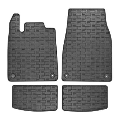 Set covorașe auto din cauciuc pentru Audi E-Tron GT și Porsche Taycan, negre