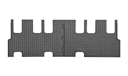 Set covorașe auto din cauciuc VW T6 Caravelle 2015+ rândul 3, negre