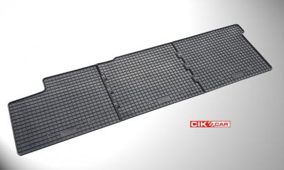 Set covorase auto din cauciuc pentru VW T5 2003-2014, randul 2, negre