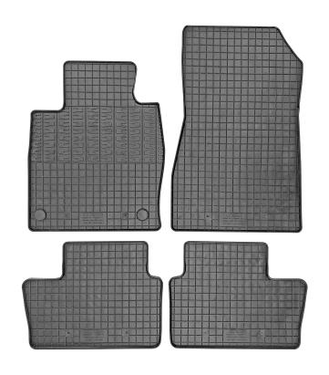 Set covorase auto din cauciuc pentru Nissan Juke F16 2019-, negre
