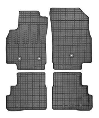 Set covorase auto din cauciuc pentru Opel Karl 2015-2019, negre
