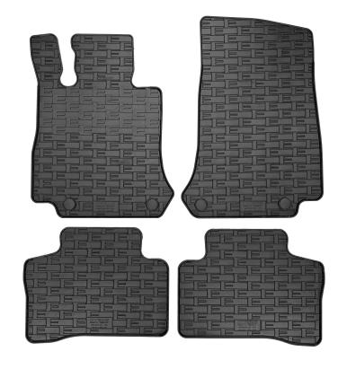 Set covorașe auto din cauciuc pentru Mercedes EQC (N293) 2019+, negre
