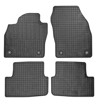 Set covorașe auto din cauciuc pentru VW T-Cross 2019-, negre