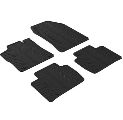Set covorașe auto din cauciuc Peugeot 408 X/PHEV 2022- Gledring, 4 piese
