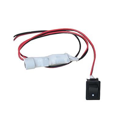 Alertă lumini stinse auto 6-24V cu întrerupător, certificat ATESTED