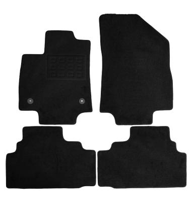 Set covorase auto mocheta dedicate Kia EV3 Electric Crossover 2025-, negre, 4 piese