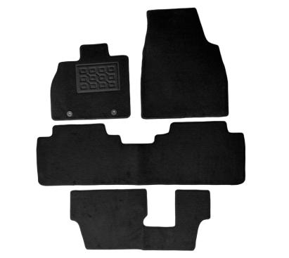 Set covorașe auto din mochetă pentru BYD Tang EV 7 locuri, negre, 4 piese