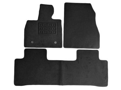 Set covorase auto din mocheta pentru Byd Sealion 7 2024-, negre, 3 piese