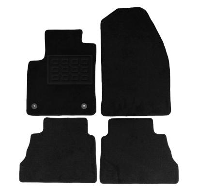 Set covorase auto din mocheta Ford Courier Tourneo 5 usi 2024-, negre, 4 piese