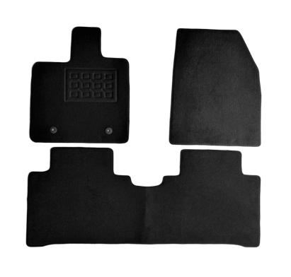 Set covorașe auto din mochetă pentru BYD Dolphin Electric 2021-, negru, 3 piese