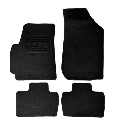 Set covorașe auto din mochetă pentru DR 3 / 3.0 2018-2022, 2023-prezent, negre, 4 piese
