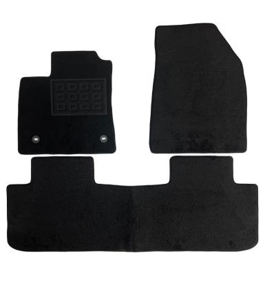 Set covorase auto din mocheta pentru MG S5 EV 2025-, negre, 3 piese
